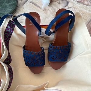Tory Burch sandals, very cute, size 7, worn once.